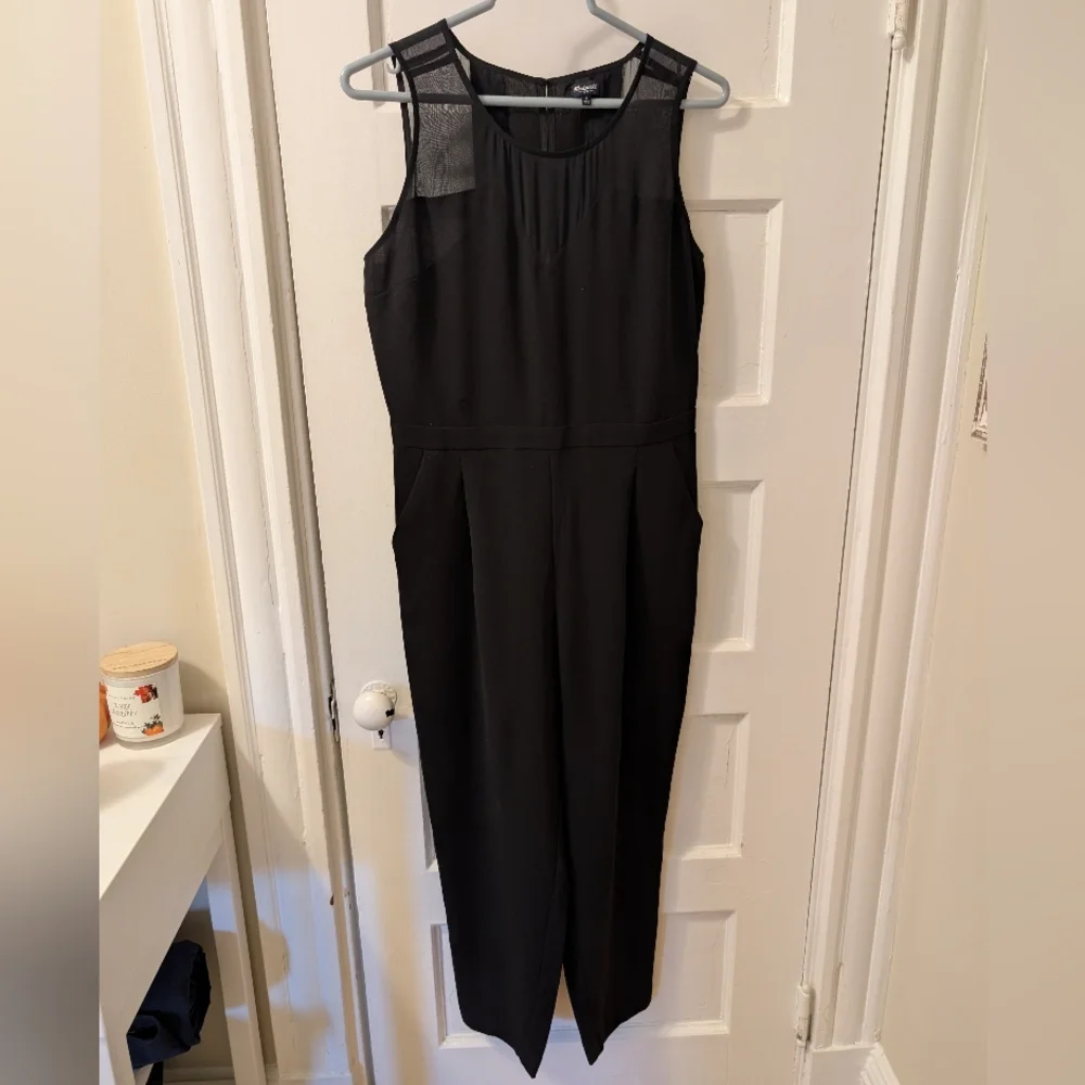 Madewell Classic Black Norwood Jumpsuit - Picture 7 of 9